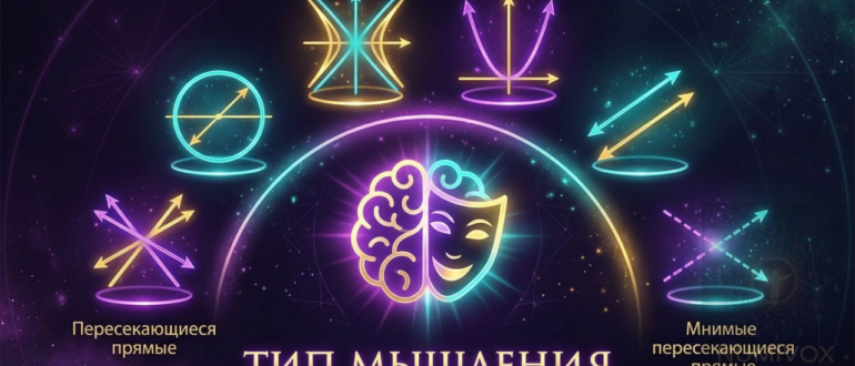 Тип мышления - это не хаос, а система. Каждый тип — своя геометрия.